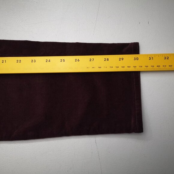 Ann Taylor Loft Ladies Size 31/12 Modern Skinny Purple Corduroy Pants - Picture 14 of 14